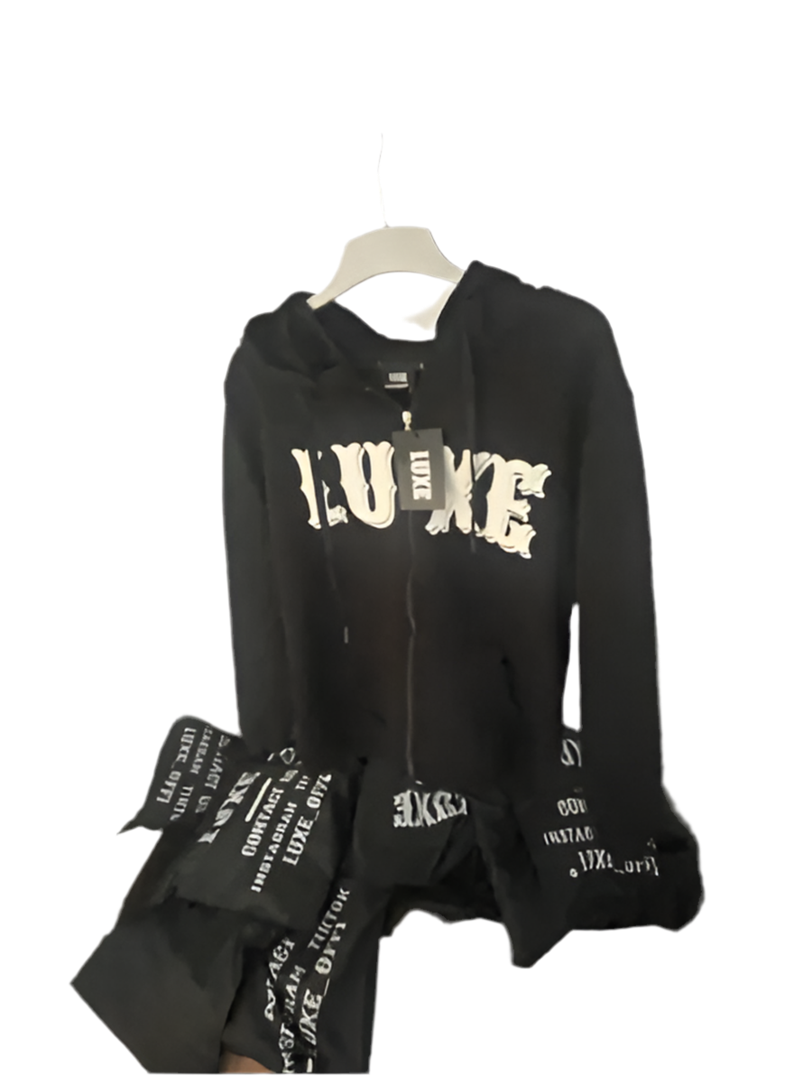 Luxe zip up