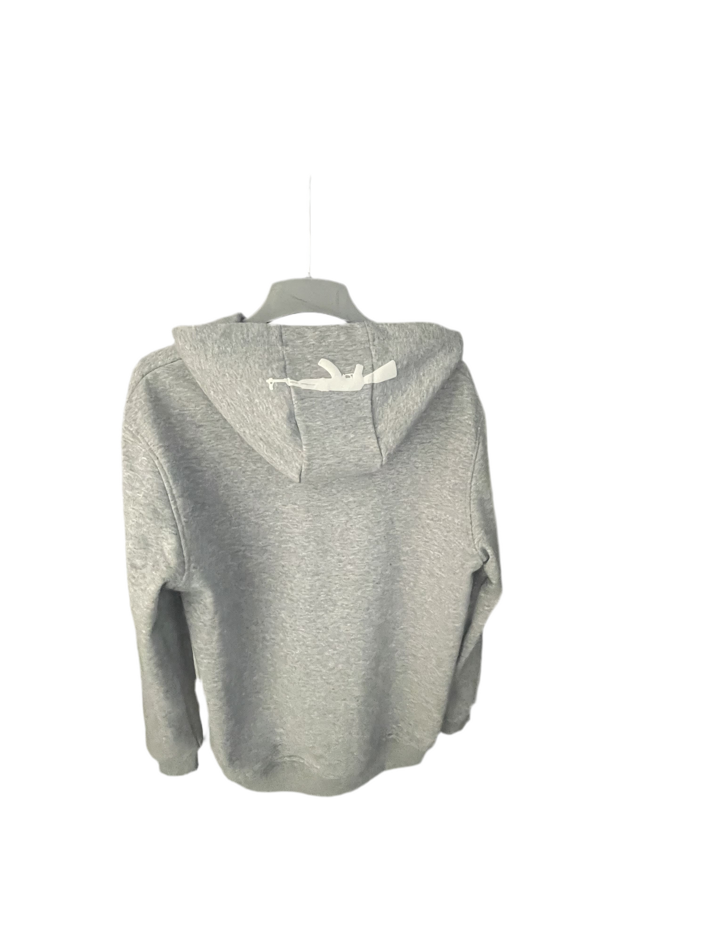 Luxe zip up grå